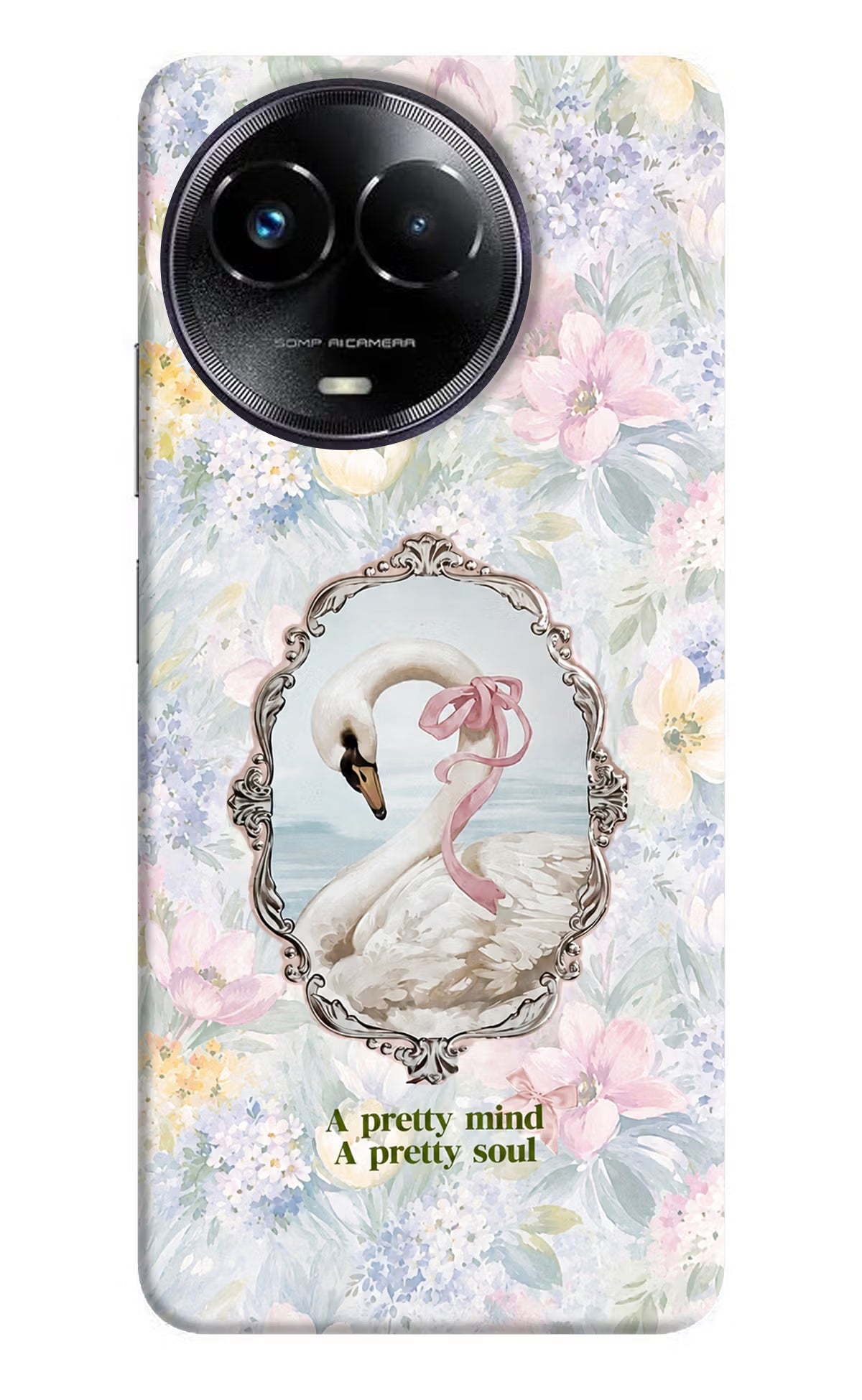 Pretty Mind Pretty Soul Realme Narzo 60x Back Cover
