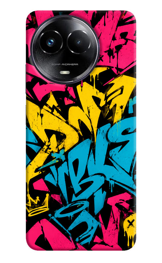 Graffiti Vibe Realme Narzo 60x Hard Case Back Cover by Casekaro