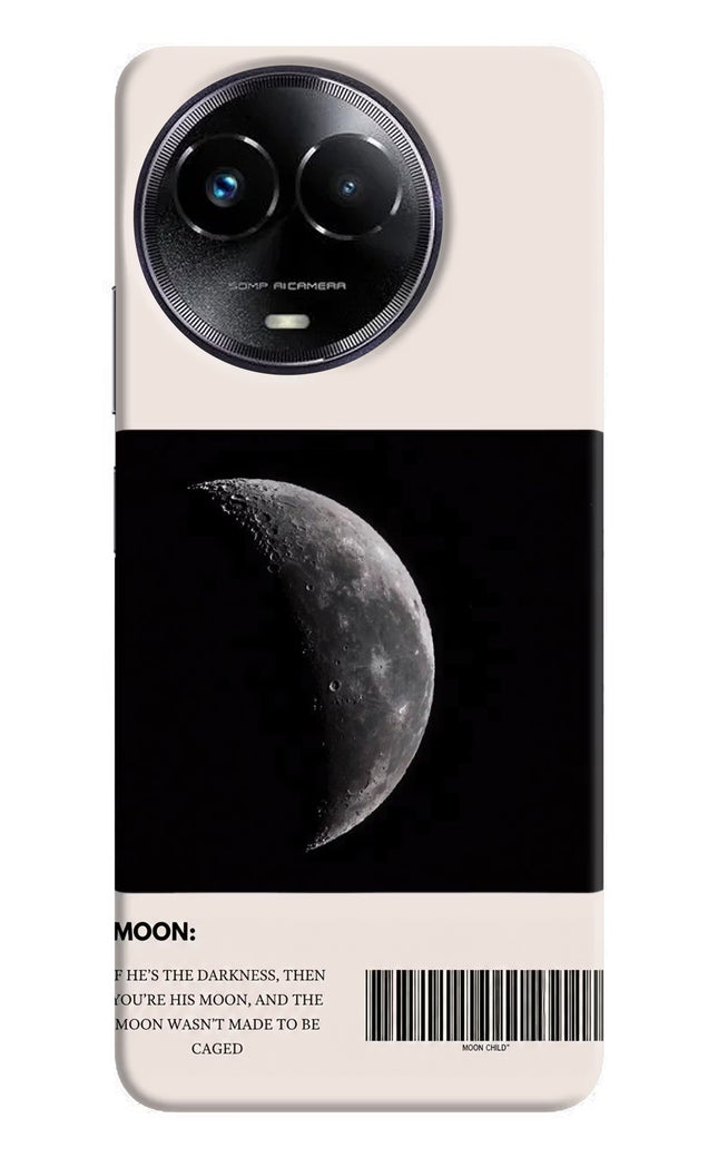 Moon Phase Realme Narzo 60x Hard Case Back Cover by Casekaro