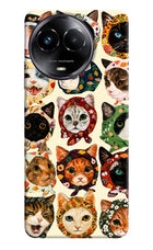 Cool Cat Realme Narzo 60x Hard Case Back Cover by Casekaro