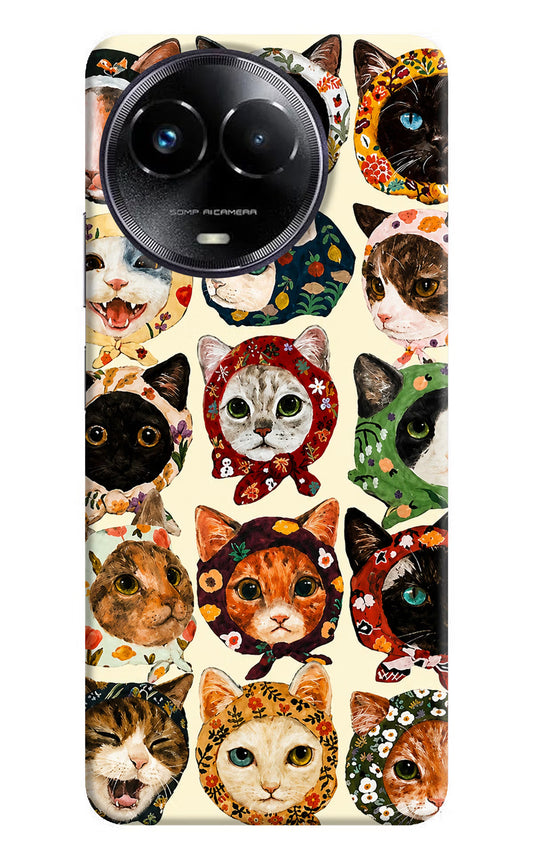 Cool Cat Realme Narzo 60x Hard Case Back Cover by Casekaro