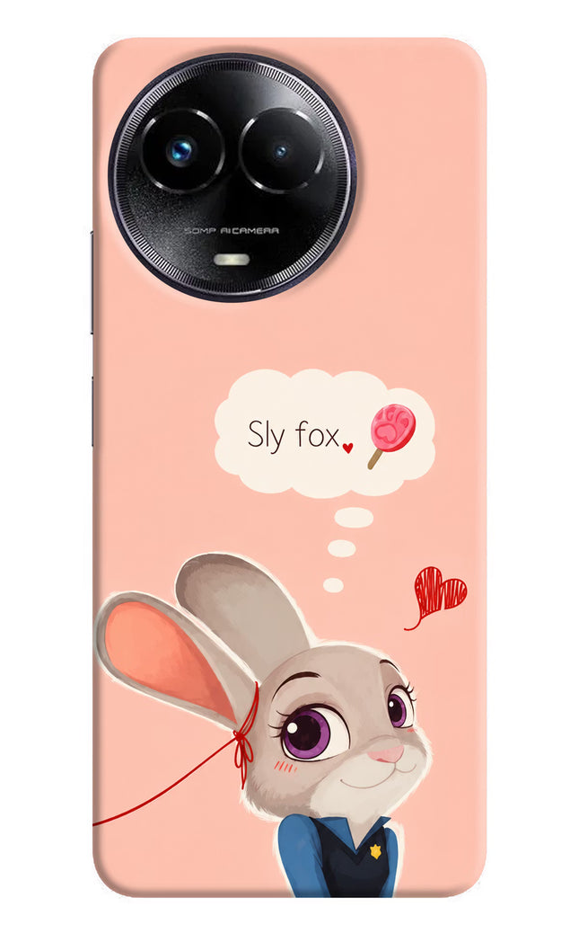 Judy Charm Realme Narzo 60x Hard Case Back Cover by Casekaro