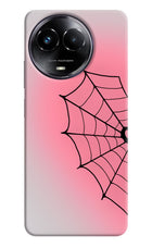 Pink Web Realme Narzo 60x Hard Case Back Cover by Casekaro