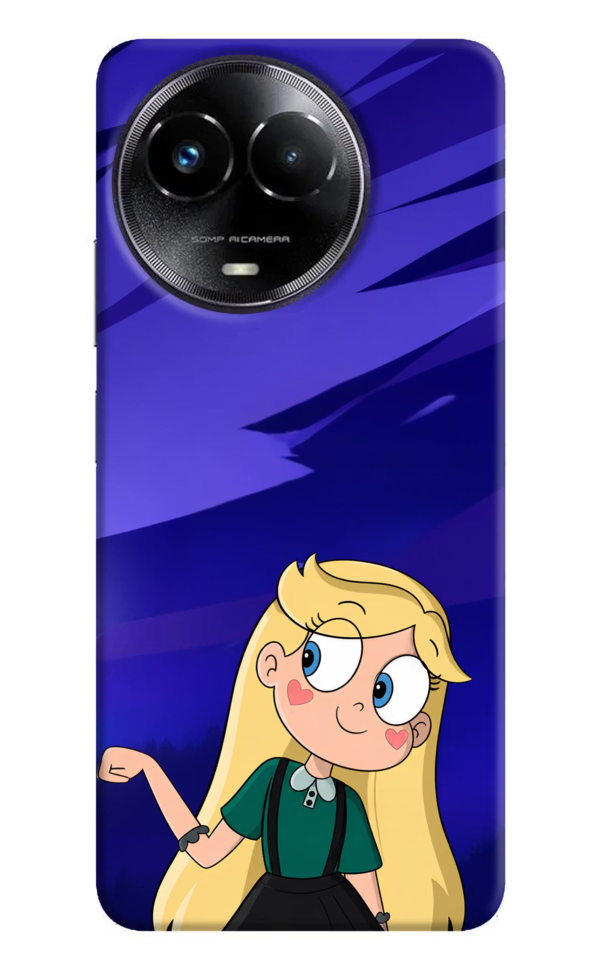 Star Glow Realme Narzo 60x Back Cover