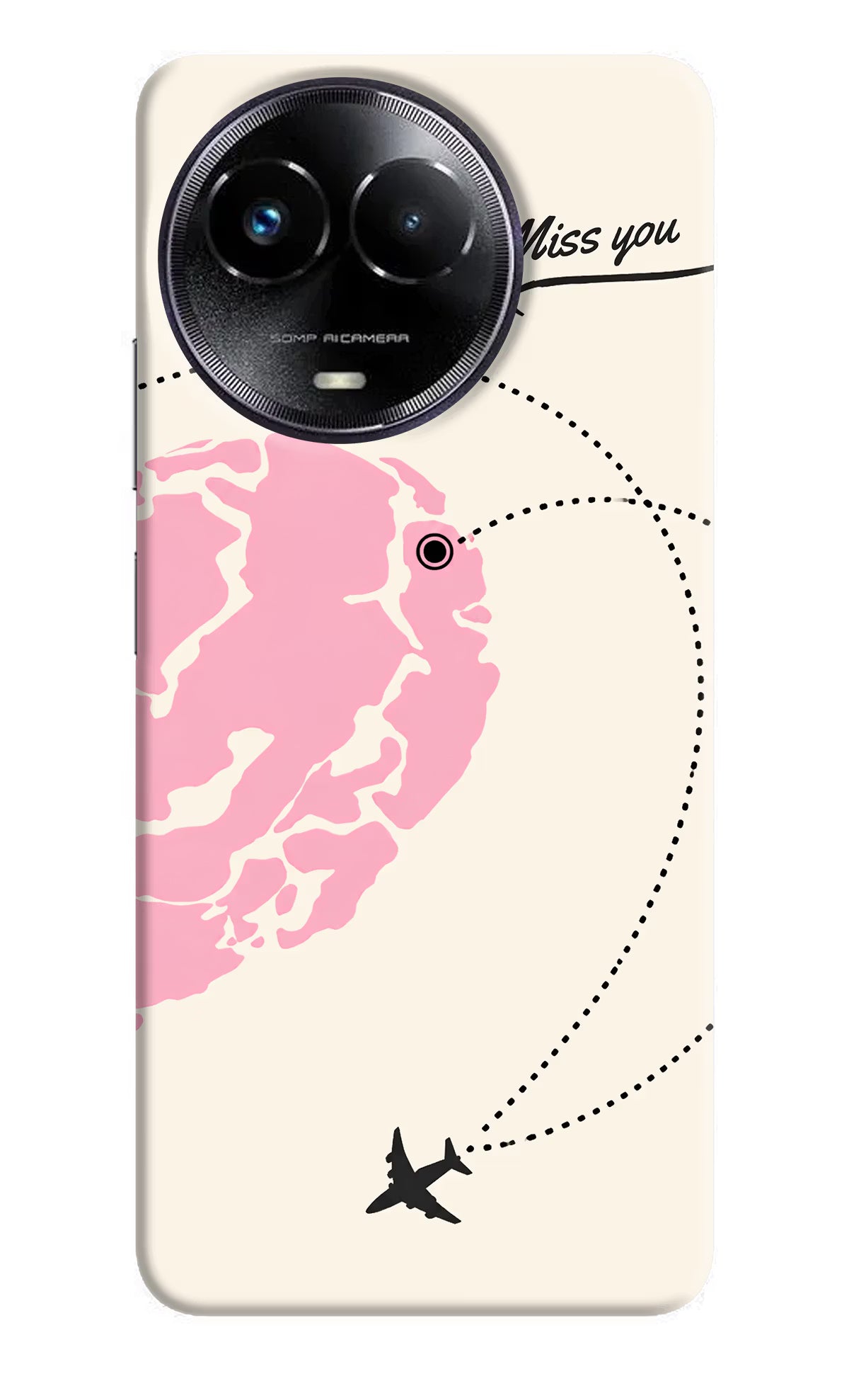 Miss Orbit Realme Narzo 60x Back Cover