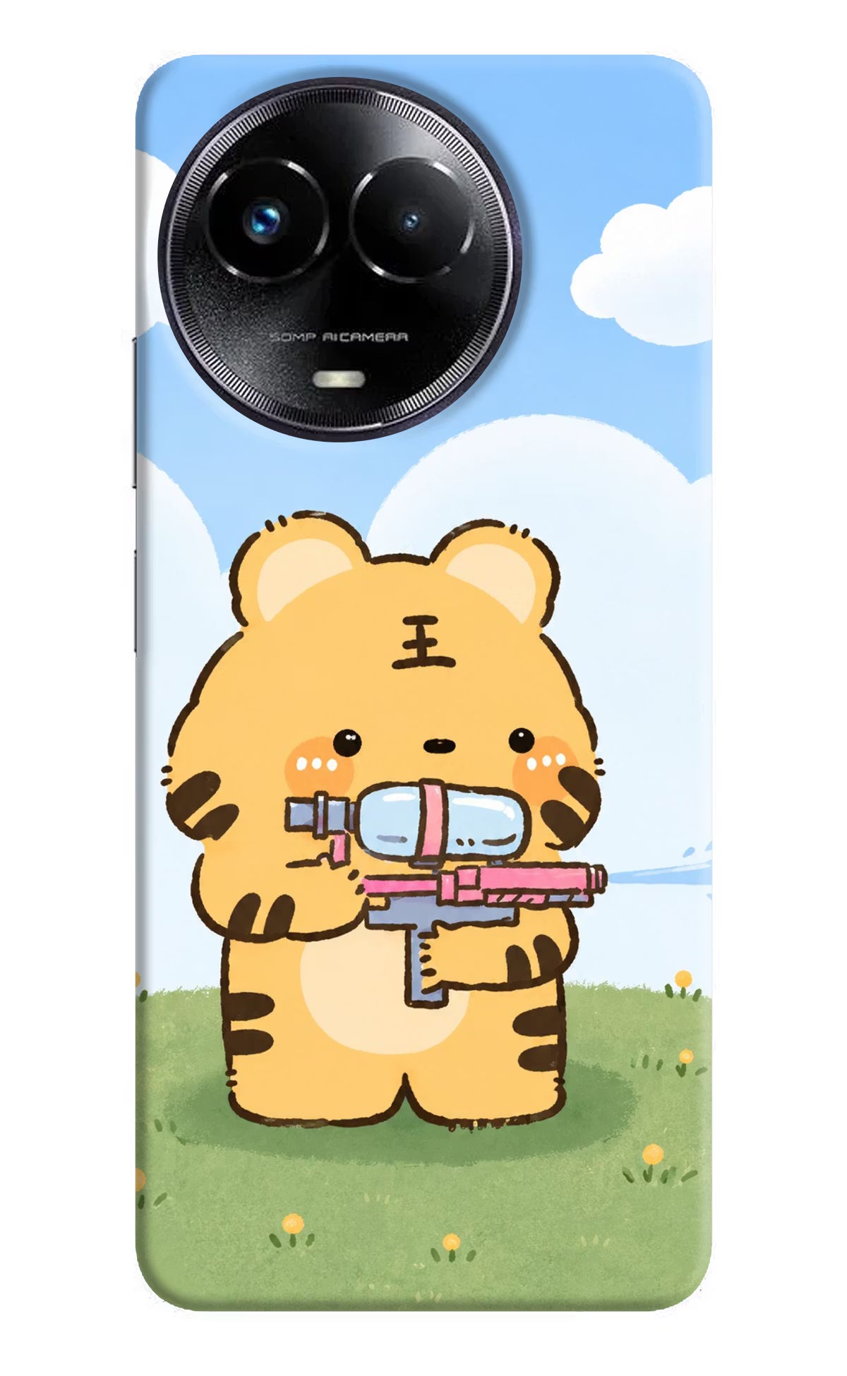 Tiger Treat Realme Narzo 60x Back Cover