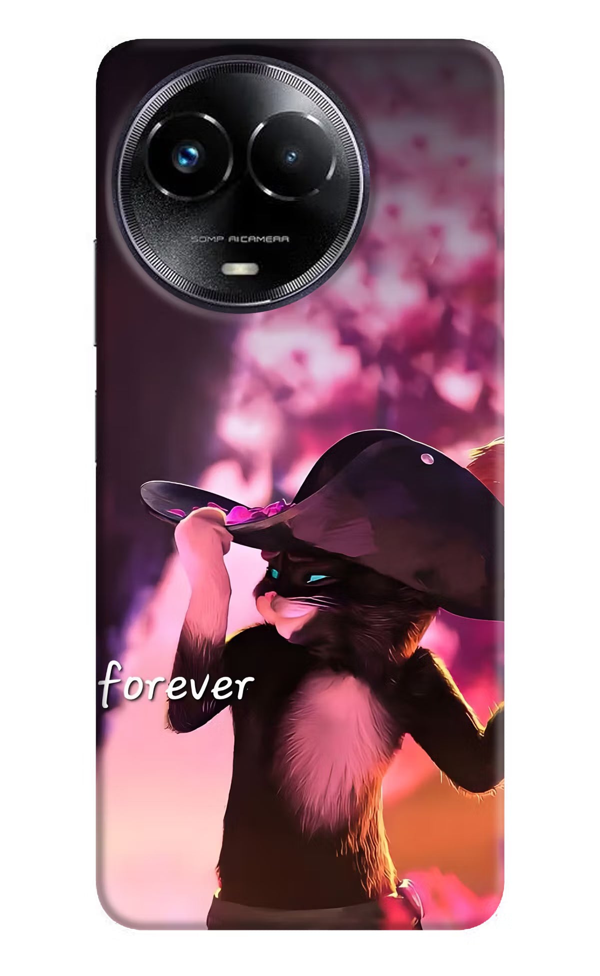 Forever Cat Realme Narzo 60x Back Cover
