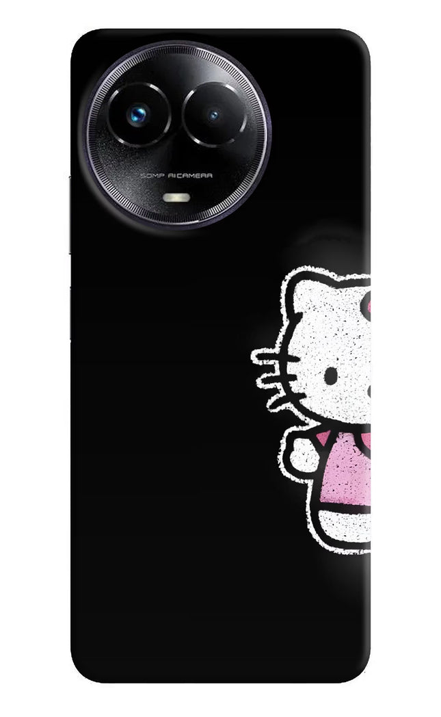 Kitty Charm Realme Narzo 60x Hard Case Back Cover by Casekaro