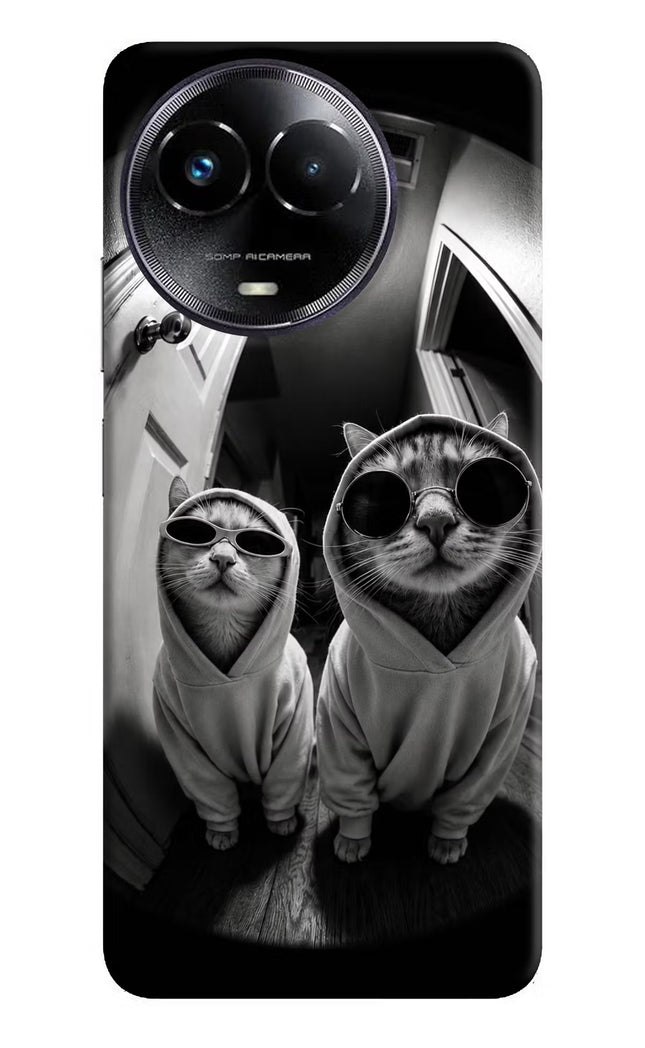 Hood Cats Realme Narzo 60x Hard Case Back Cover by Casekaro