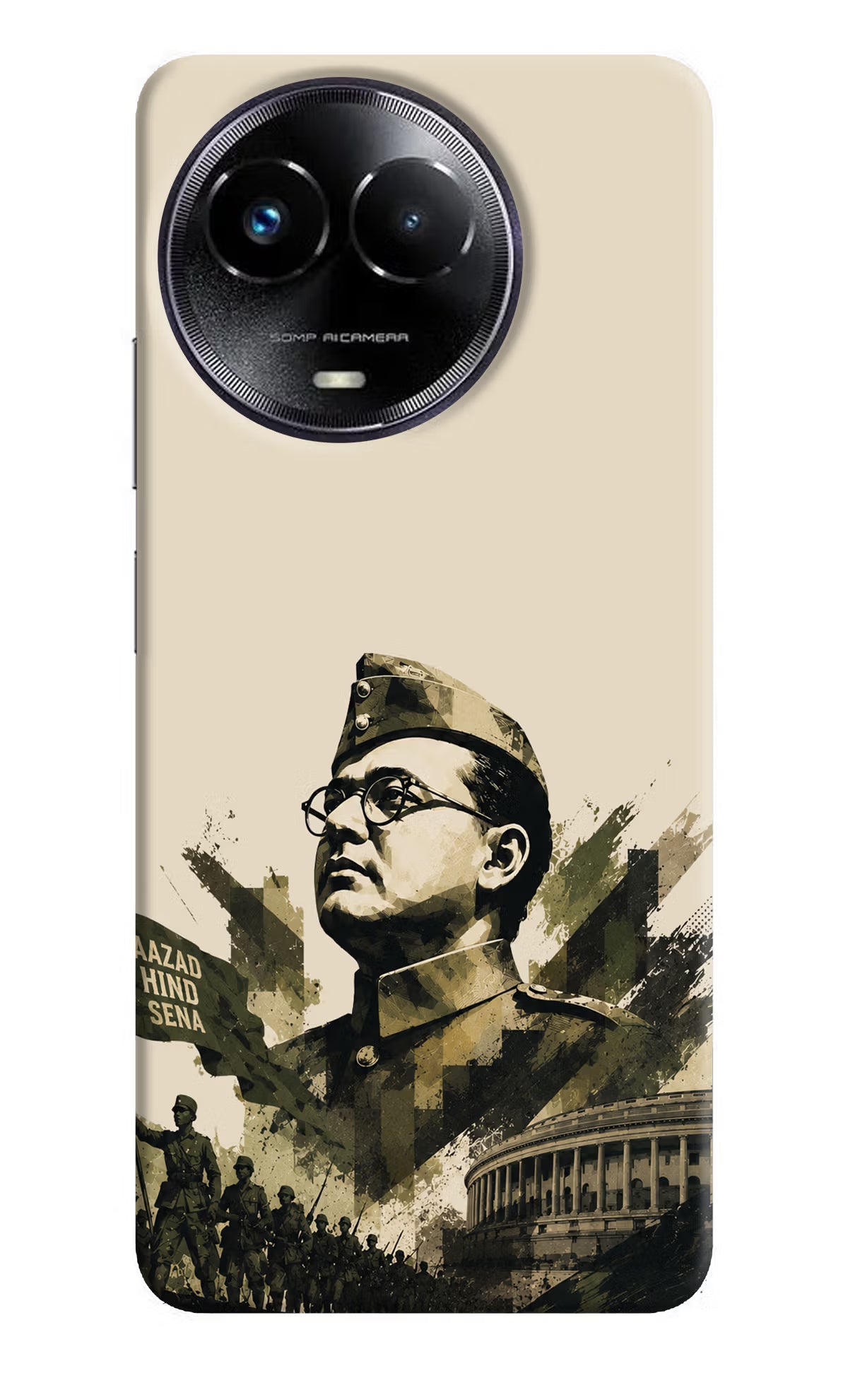 Netaji Rising Realme Narzo 60x Back Cover