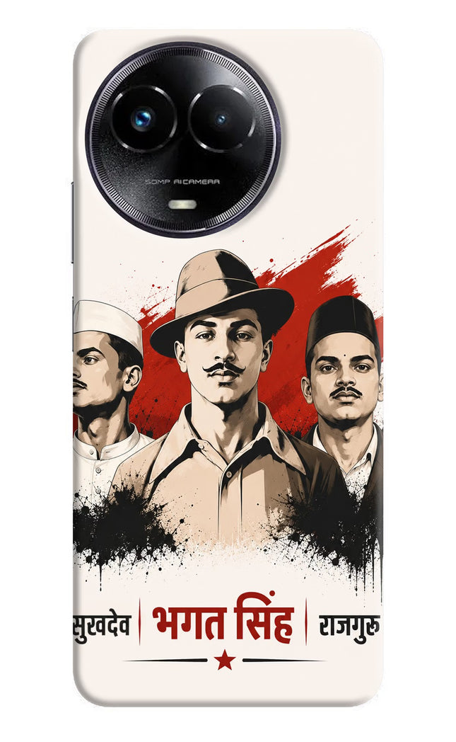 Bhagat Singh Trio Realme Narzo 60x Hard Case Back Cover by Casekaro