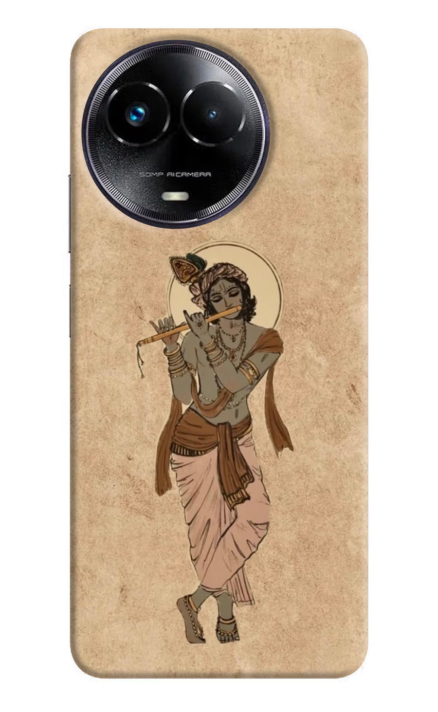 Krishna Realme Narzo 60x Back Cover, Hard case
