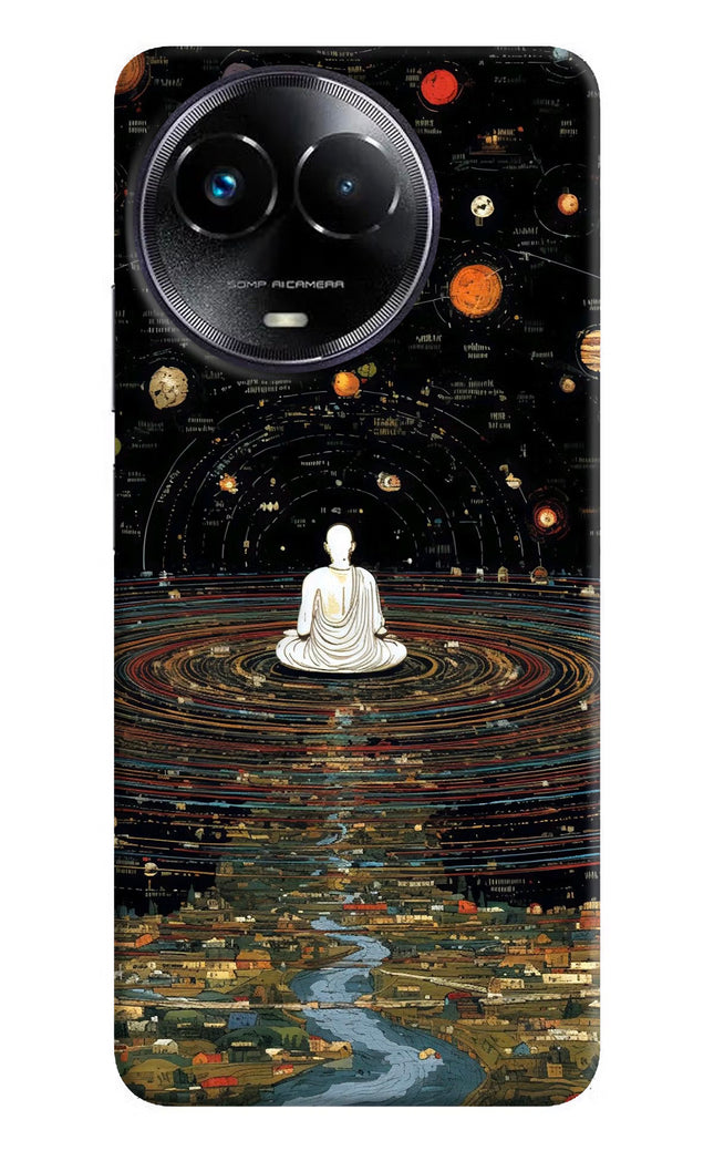Space Monk Realme Narzo 60x Hard Case Back Cover by Casekaro