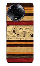 Vinyl Stripes Realme Narzo 60x Hard Case Back Cover by Casekaro