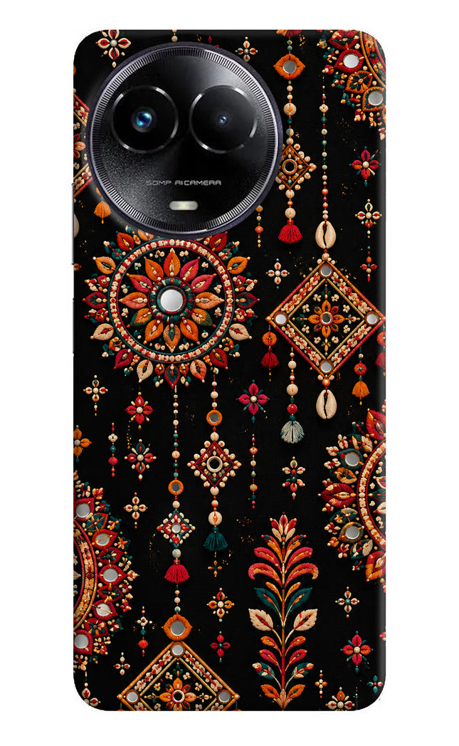 Boho Noir Realme Narzo 60x Hard Case Back Cover by Casekaro