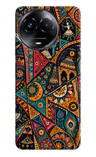 Folk Print Realme Narzo 60x Hard Case Back Cover by Casekaro