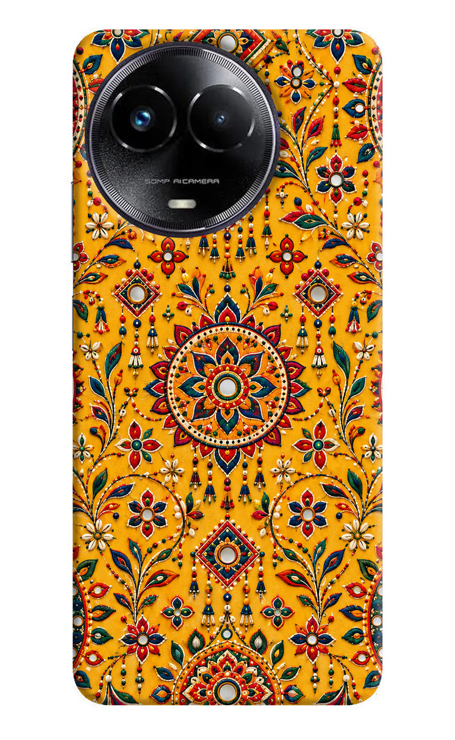 Sunlit Aura Realme Narzo 60x Back Cover, Hard case