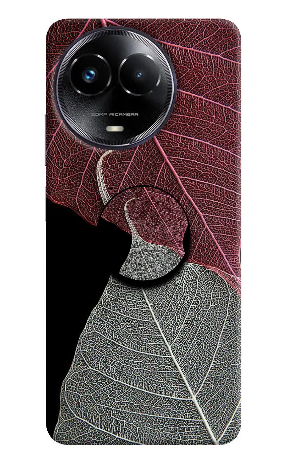 Leaf Pattern Realme Narzo 60x Pop Case by Casekaro