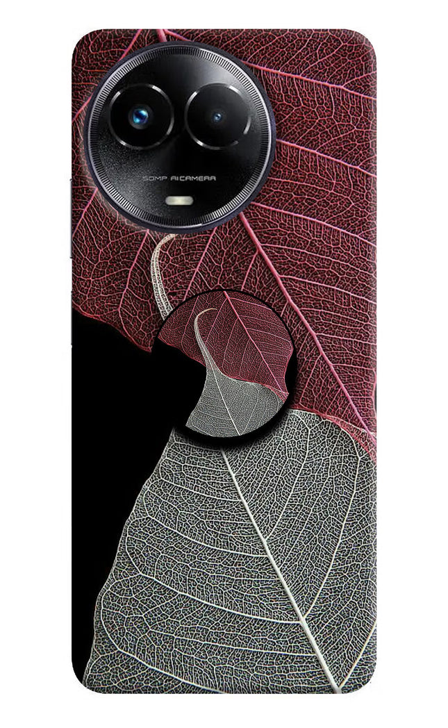 Leaf Pattern Realme Narzo 60x Pop Case by Casekaro