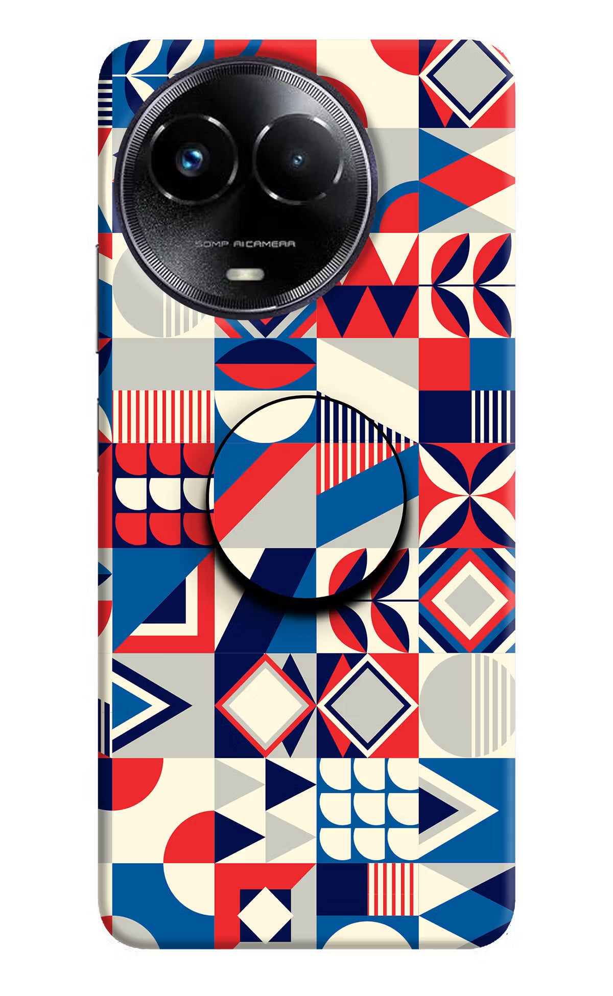 Colorful Pattern Realme Narzo 60x Pop Case by Casekaro