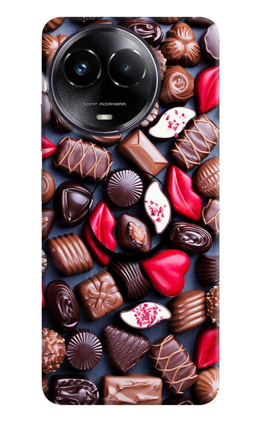 Chocolates Realme Narzo 60x Pop Case by Casekaro