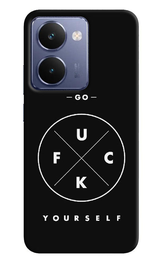 Go Fuck Yourself Realme P3 Ultra 5G Hard Case Back Cover by Casekaro