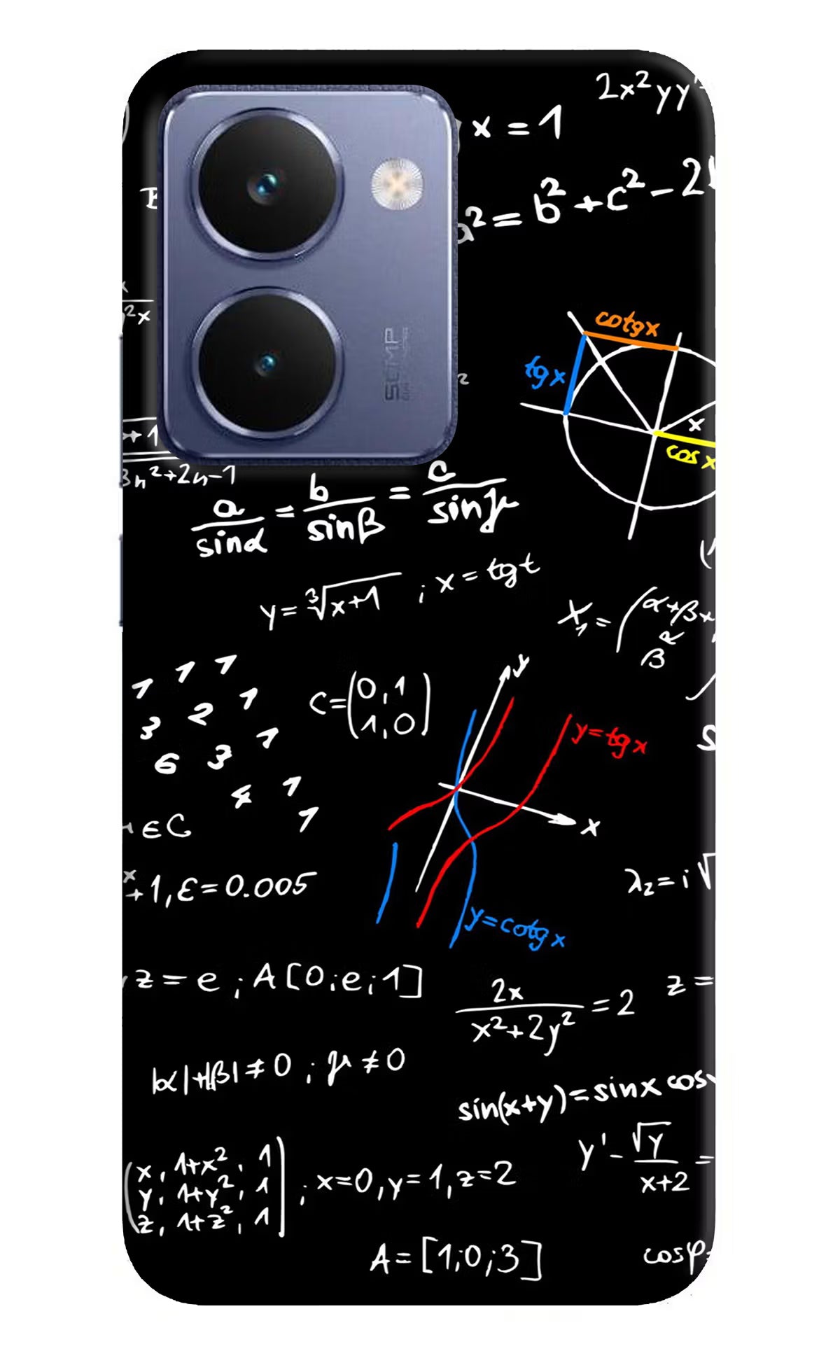 Mathematics Formula Realme P3 Ultra 5G Hard Case Back Cover by Casekaro