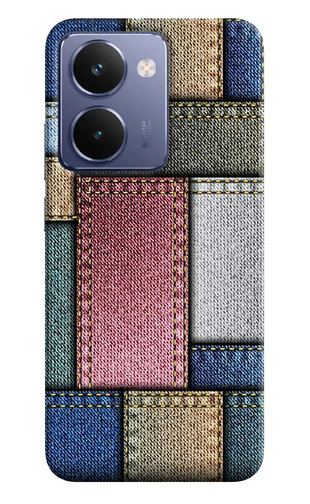 Multicolor Jeans Realme P3 Ultra 5G Hard Case Back Cover by Casekaro