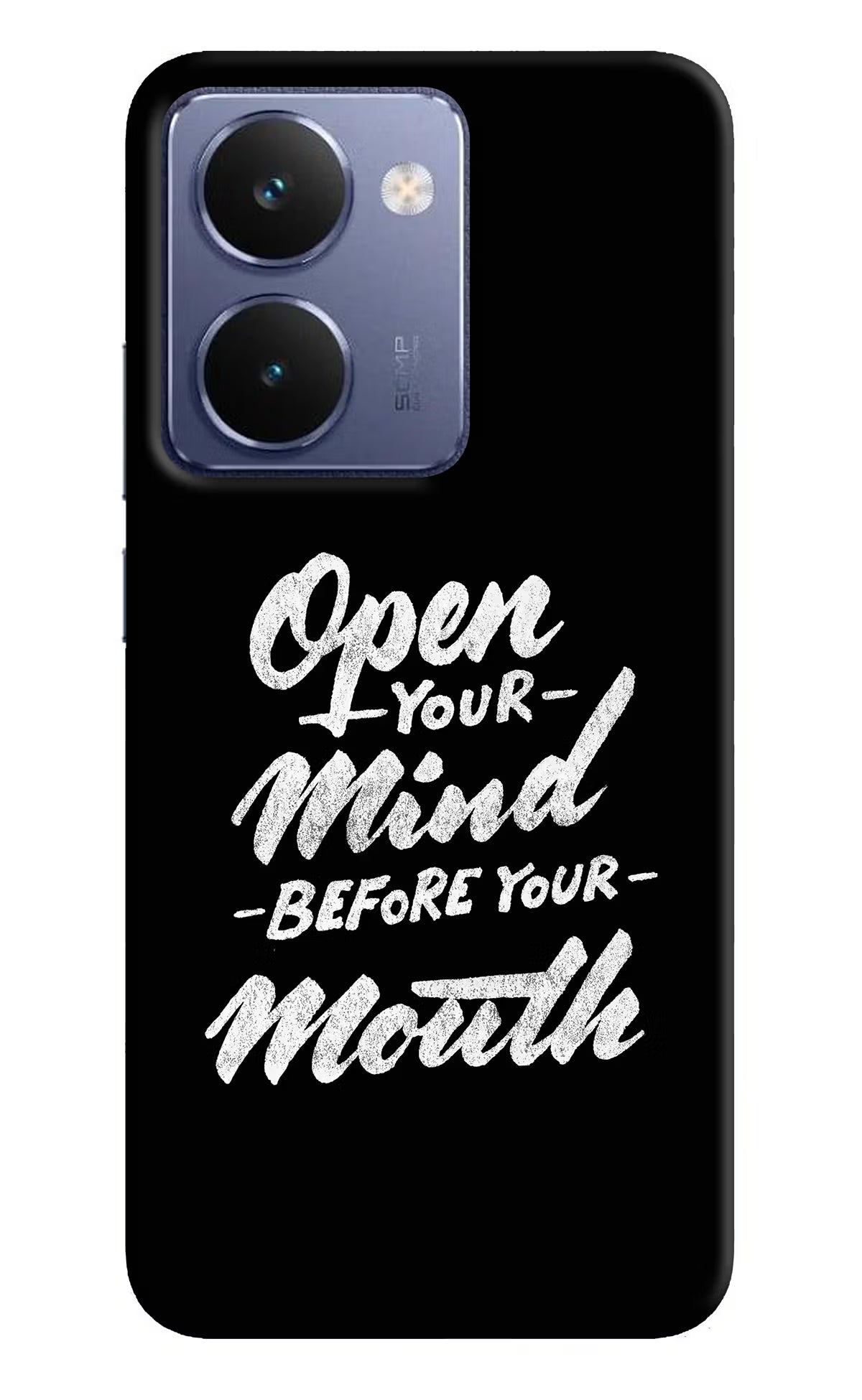 Open Your Mind Before Your Mouth Realme P3 Ultra 5G Hard Case Back Cover by Casekaro