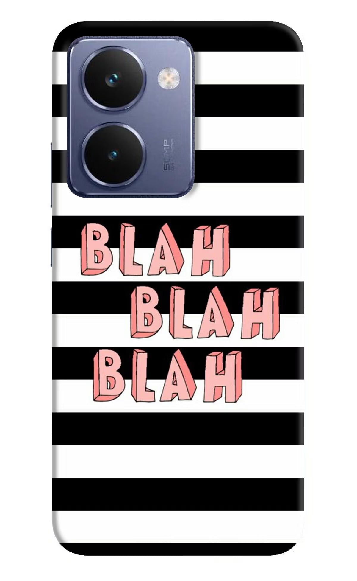 Blah Blah Blah Realme P3 Ultra 5G Hard Case Back Cover by Casekaro