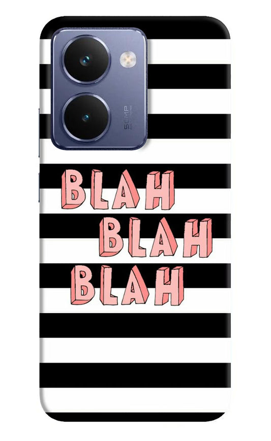 Blah Blah Blah Realme P3 Ultra 5G Hard Case Back Cover by Casekaro