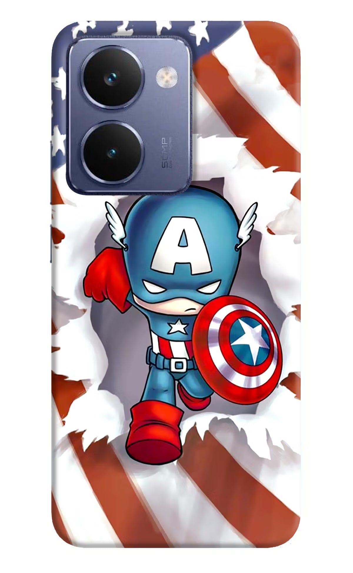 Captain America Realme P3 Ultra 5G Hard Case Back Cover by Casekaro