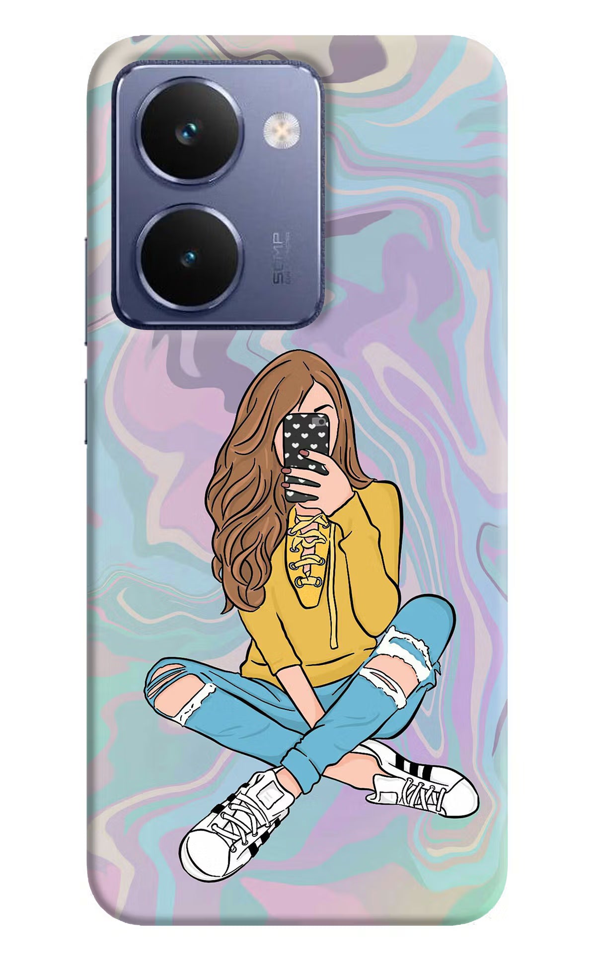 Selfie Girl Realme P3 Ultra 5G Hard Case Back Cover by Casekaro