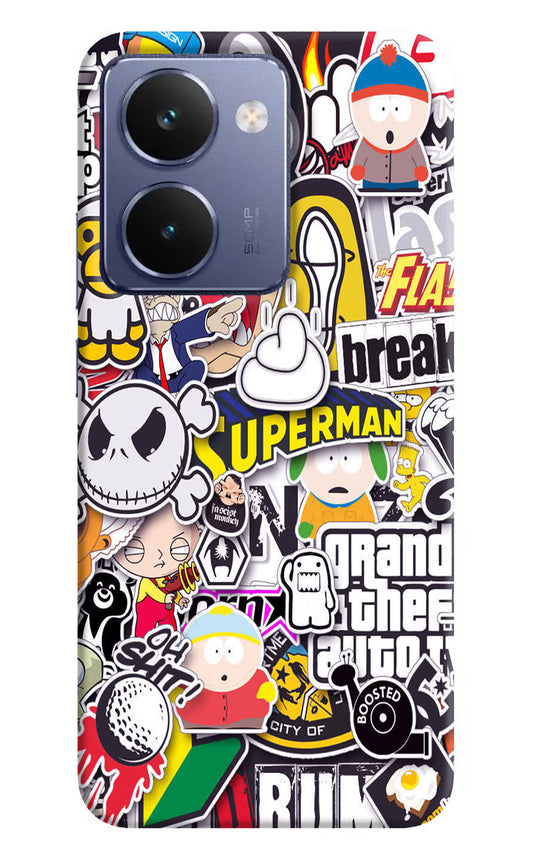 Sticker Bomb Realme P3 Ultra 5G Hard Case Back Cover by Casekaro