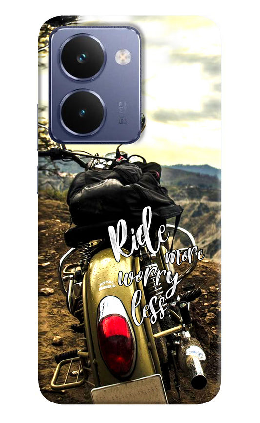 Ride More Worry Less Realme P3 Ultra 5G Hard Case Back Cover by Casekaro