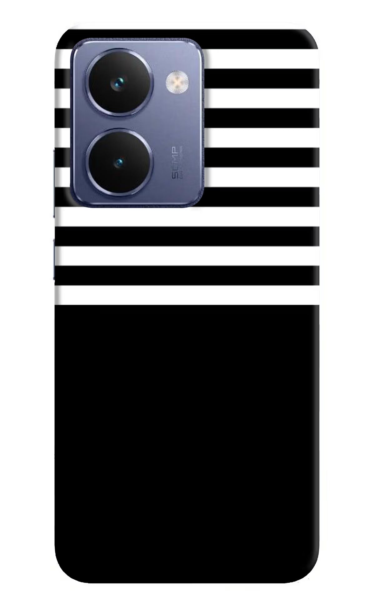Black and White Print Realme P3 Ultra 5G Hard Case Back Cover by Casekaro