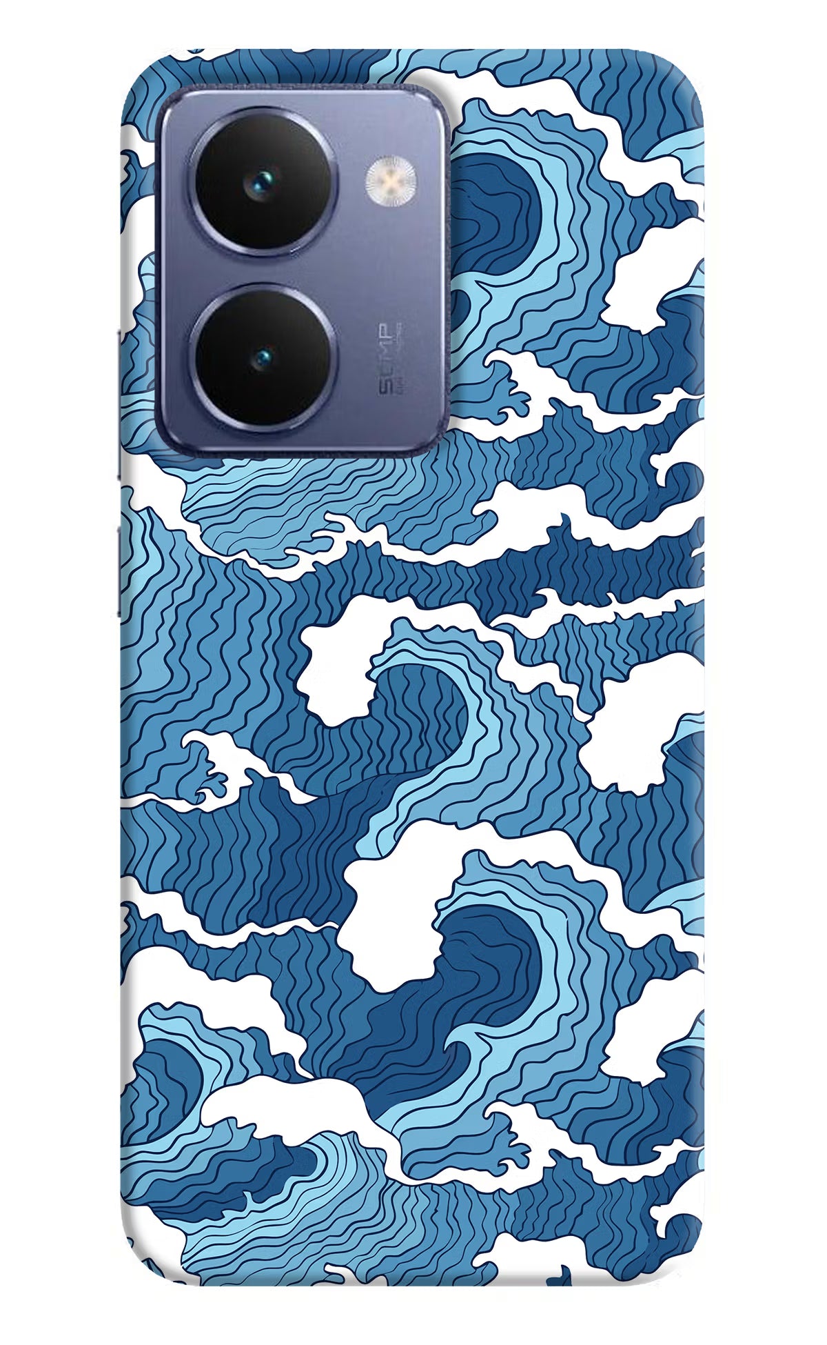 Blue Waves Realme P3 Ultra 5G Hard Case Back Cover by Casekaro