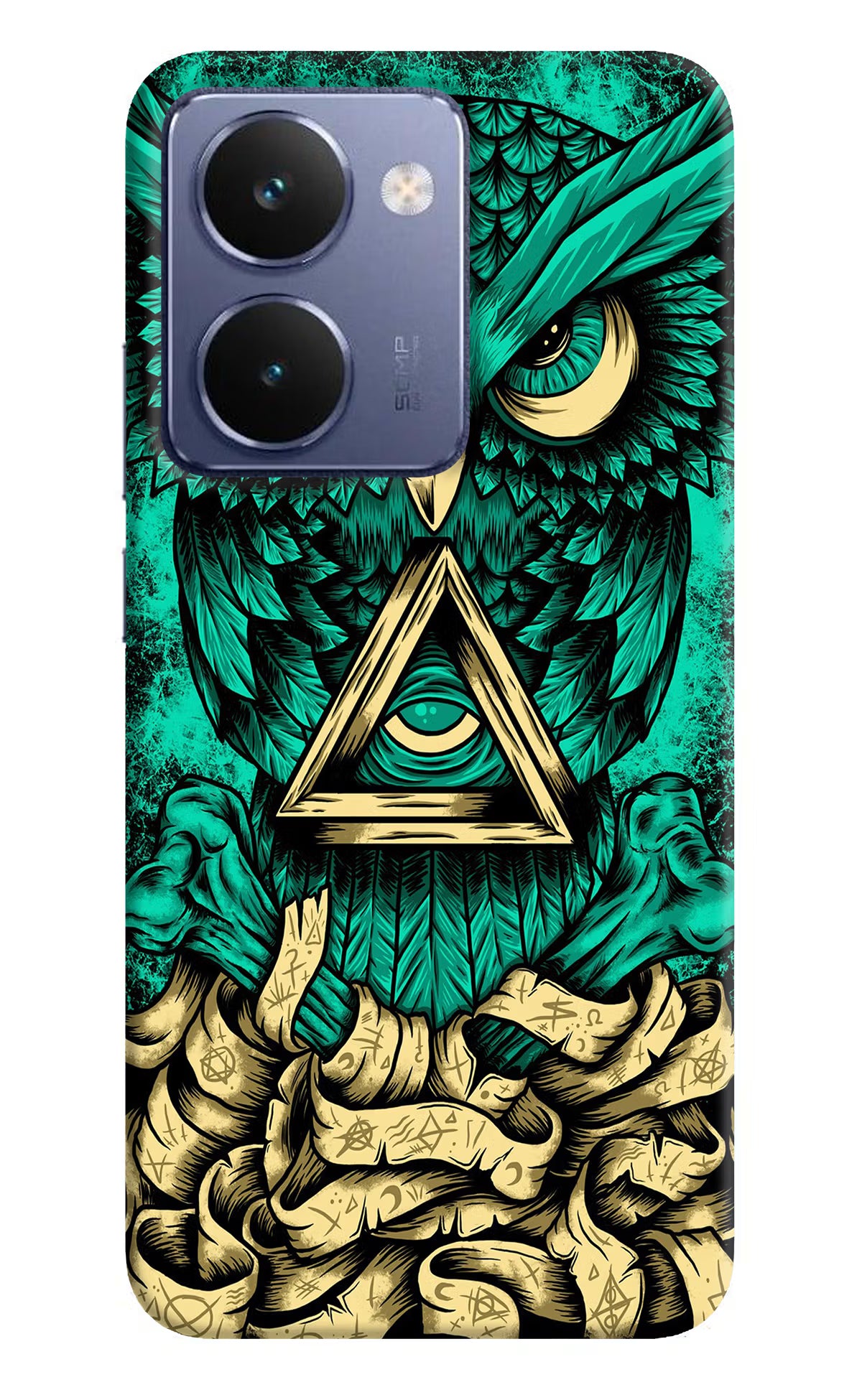 Green Owl Realme P3 Ultra 5G Hard Case Back Cover by Casekaro