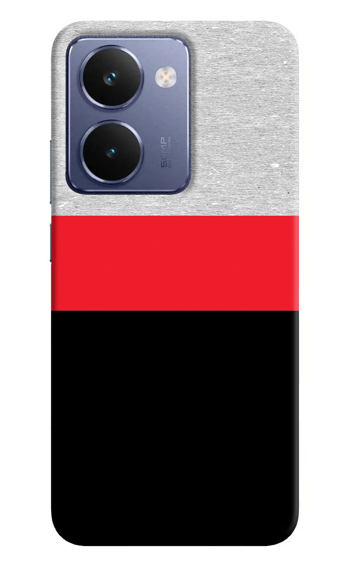 Tri Color Pattern Realme P3 Ultra 5G Hard Case Back Cover by Casekaro