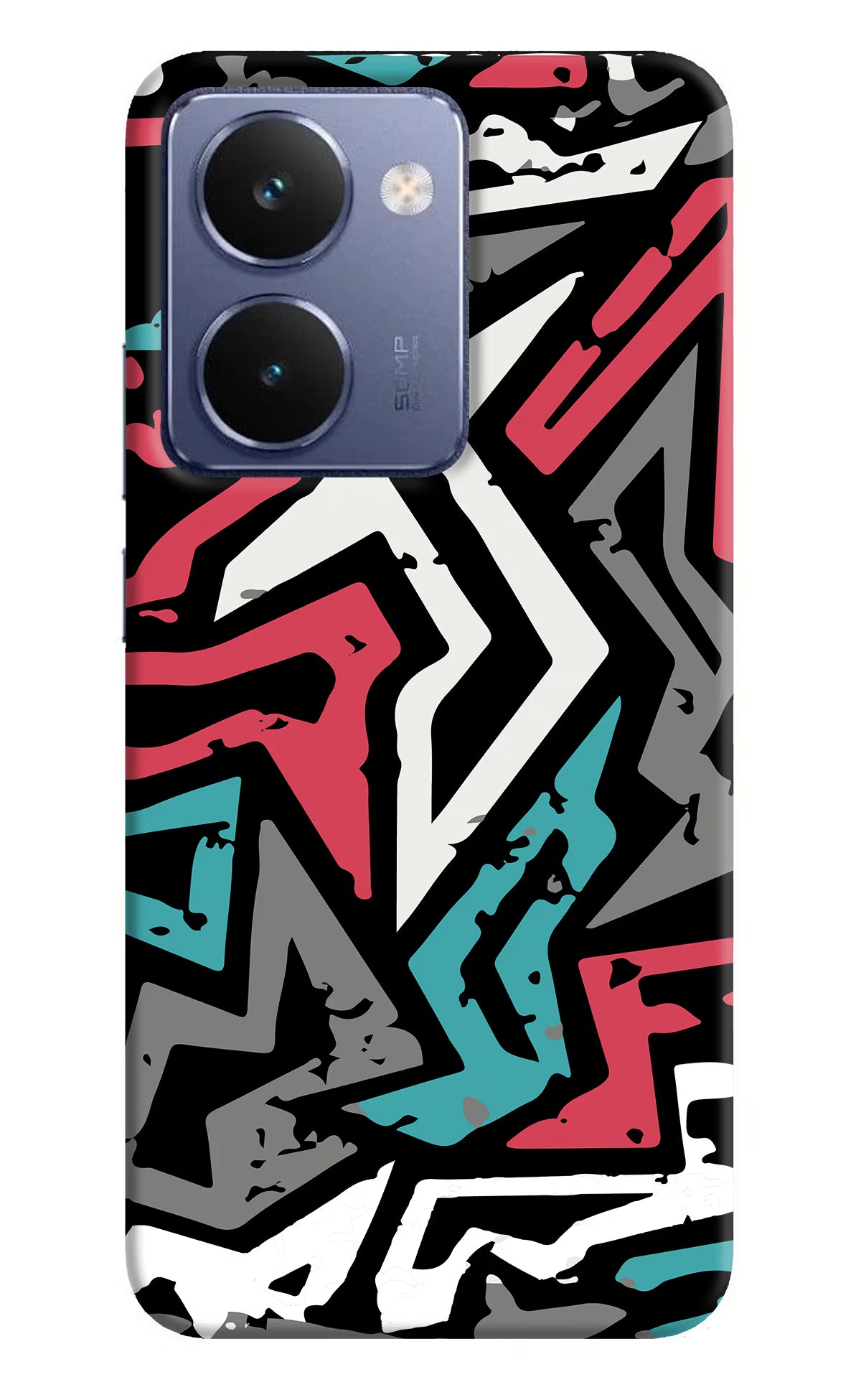 Geometric Graffiti Realme P3 Ultra 5G Hard Case Back Cover by Casekaro