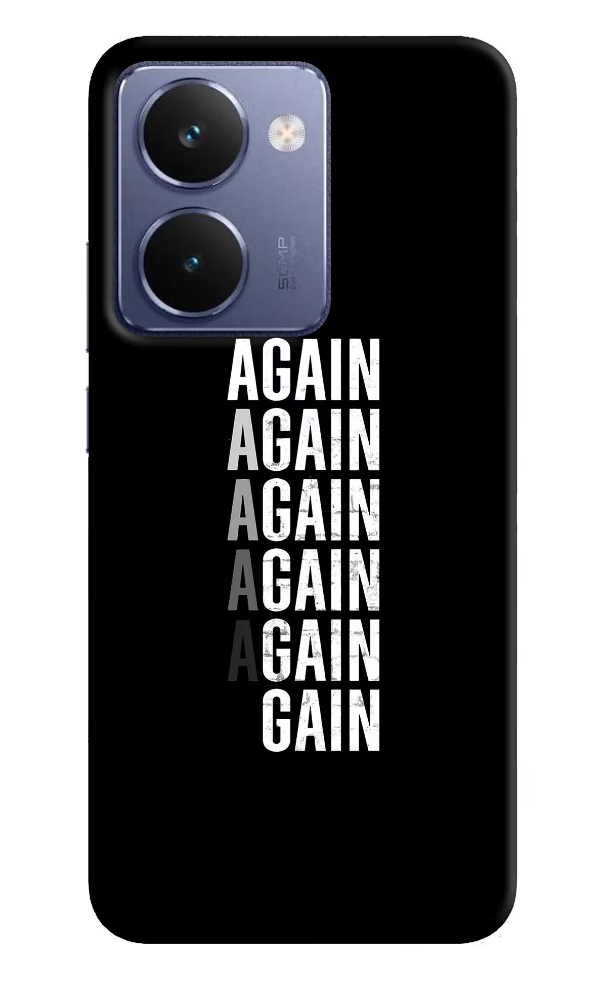 Again Again Gain Realme P3 Ultra 5G Hard Case Back Cover by Casekaro