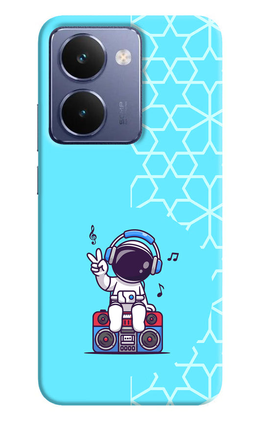 Cute Astronaut Chilling Realme P3 Ultra 5G Hard Case Back Cover by Casekaro
