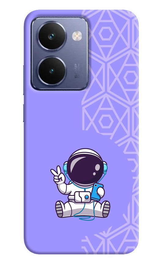 Cute Astronaut Chilling Realme P3 Ultra 5G Hard Case Back Cover by Casekaro