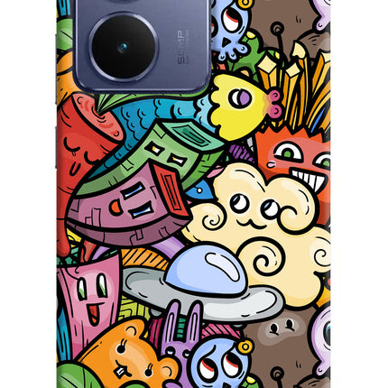Veggie Doodle Realme P3 Ultra 5G Hard Case Back Cover by Casekaro