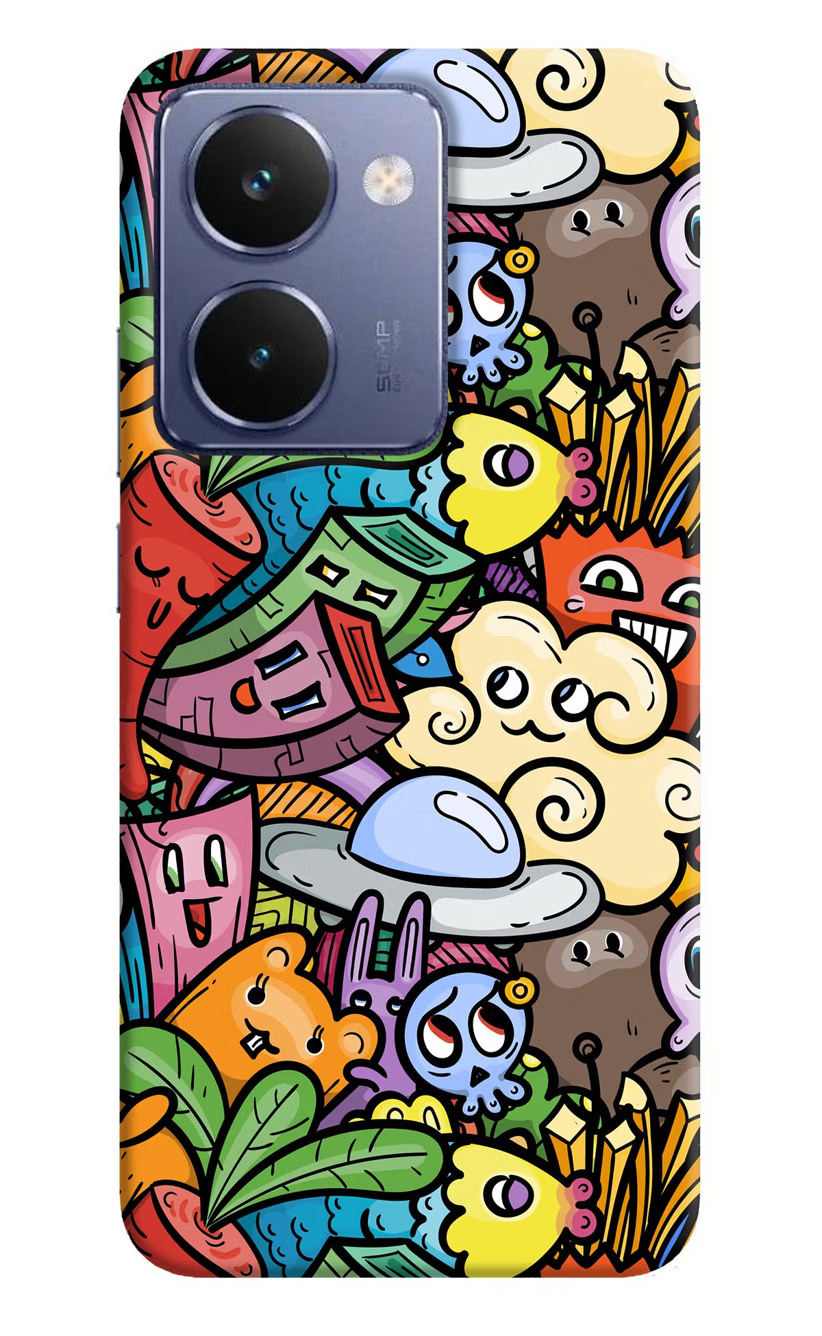 Veggie Doodle Realme P3 Ultra 5G Hard Case Back Cover by Casekaro