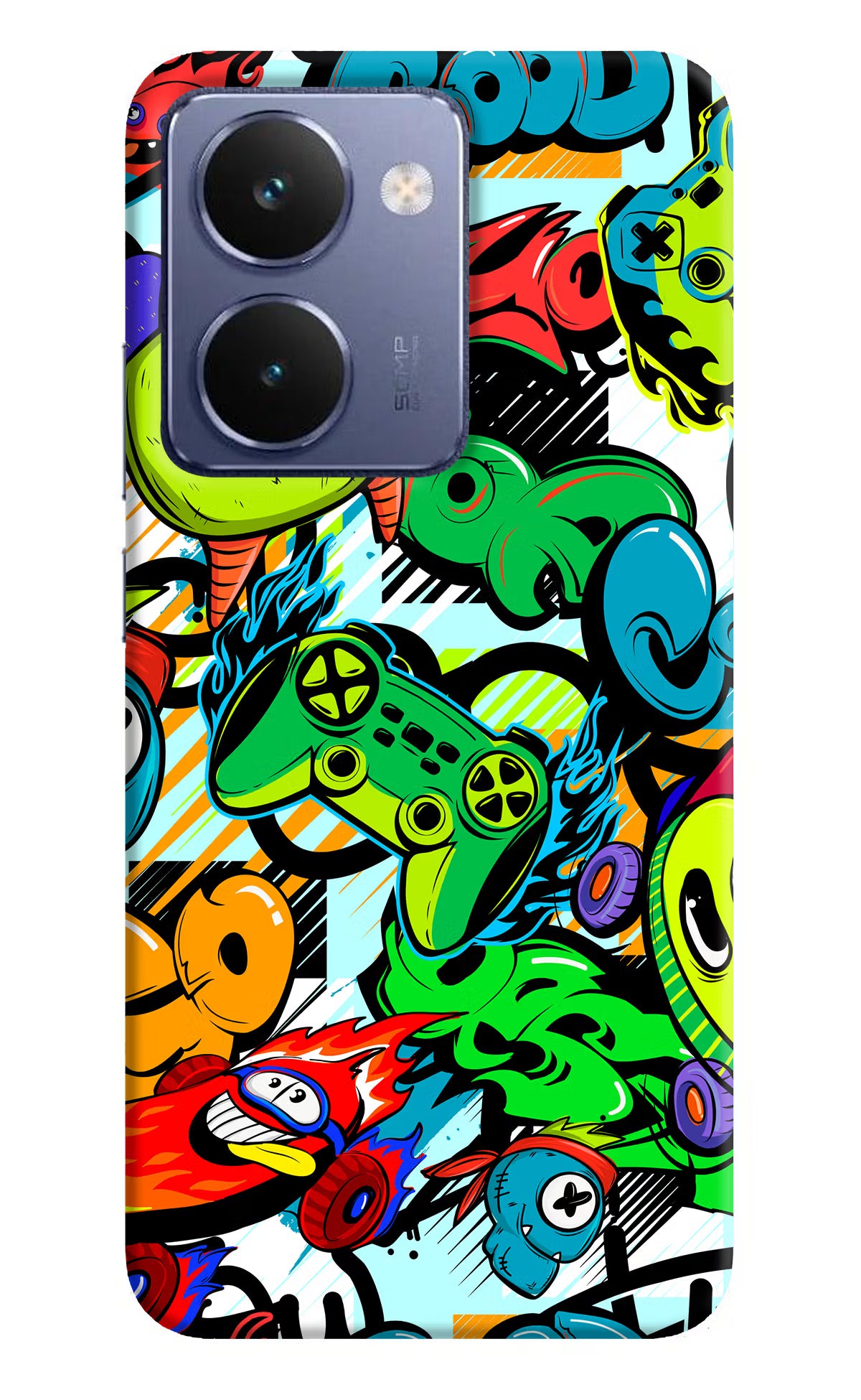 Game Doodle Realme P3 Ultra 5G Hard Case Back Cover by Casekaro