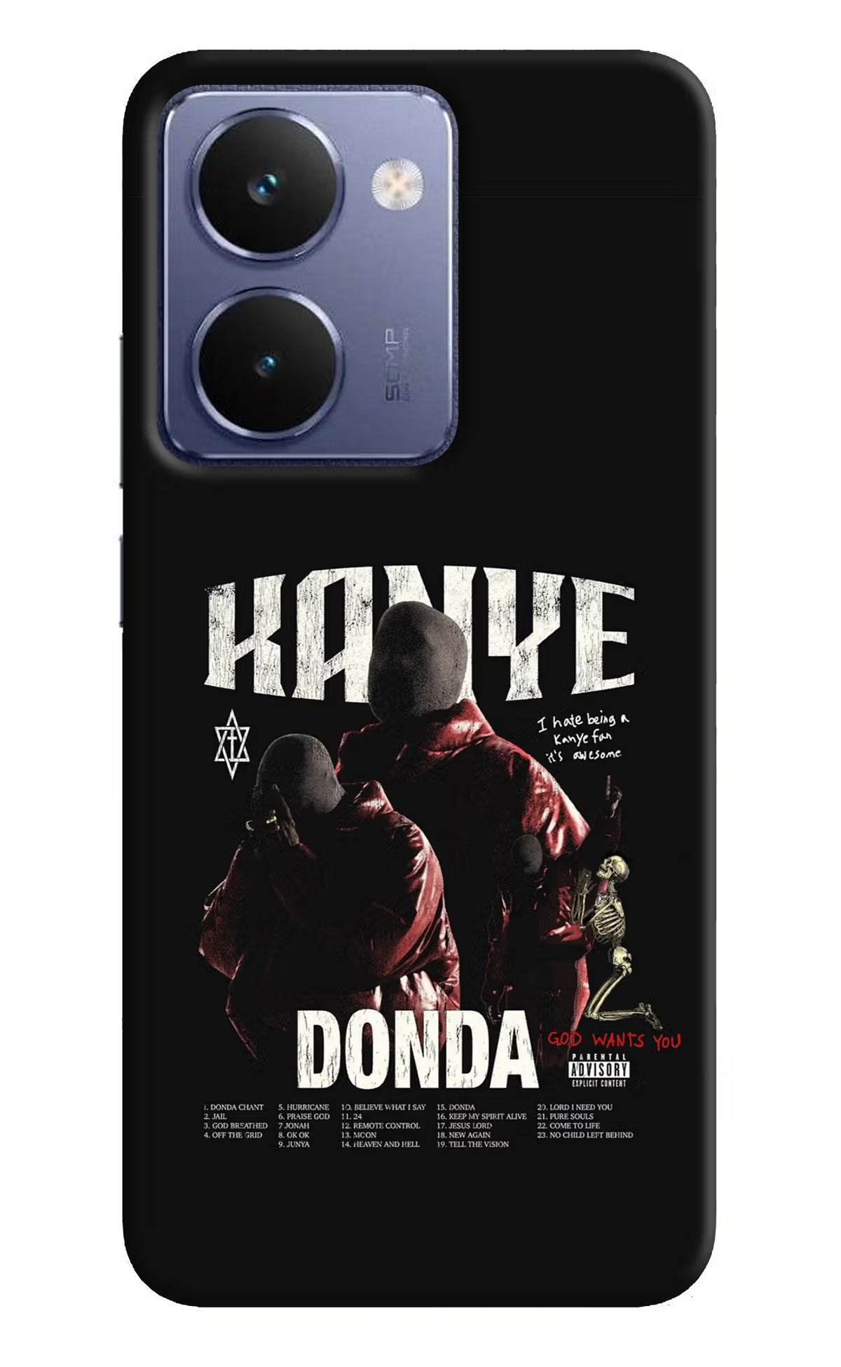 Donda Kanye West Realme P3 Ultra 5G Hard Case Back Cover by Casekaro