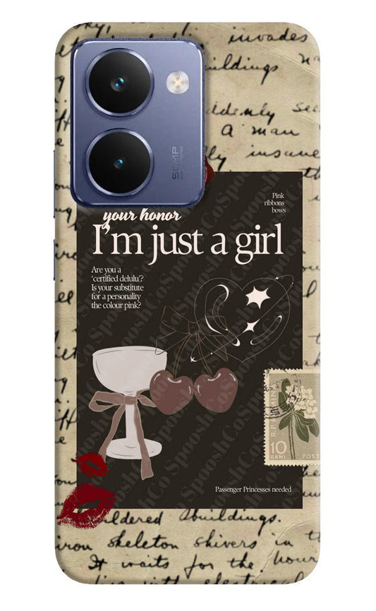 I am just a girl Realme P3 Ultra 5G Hard Case Back Cover by Casekaro