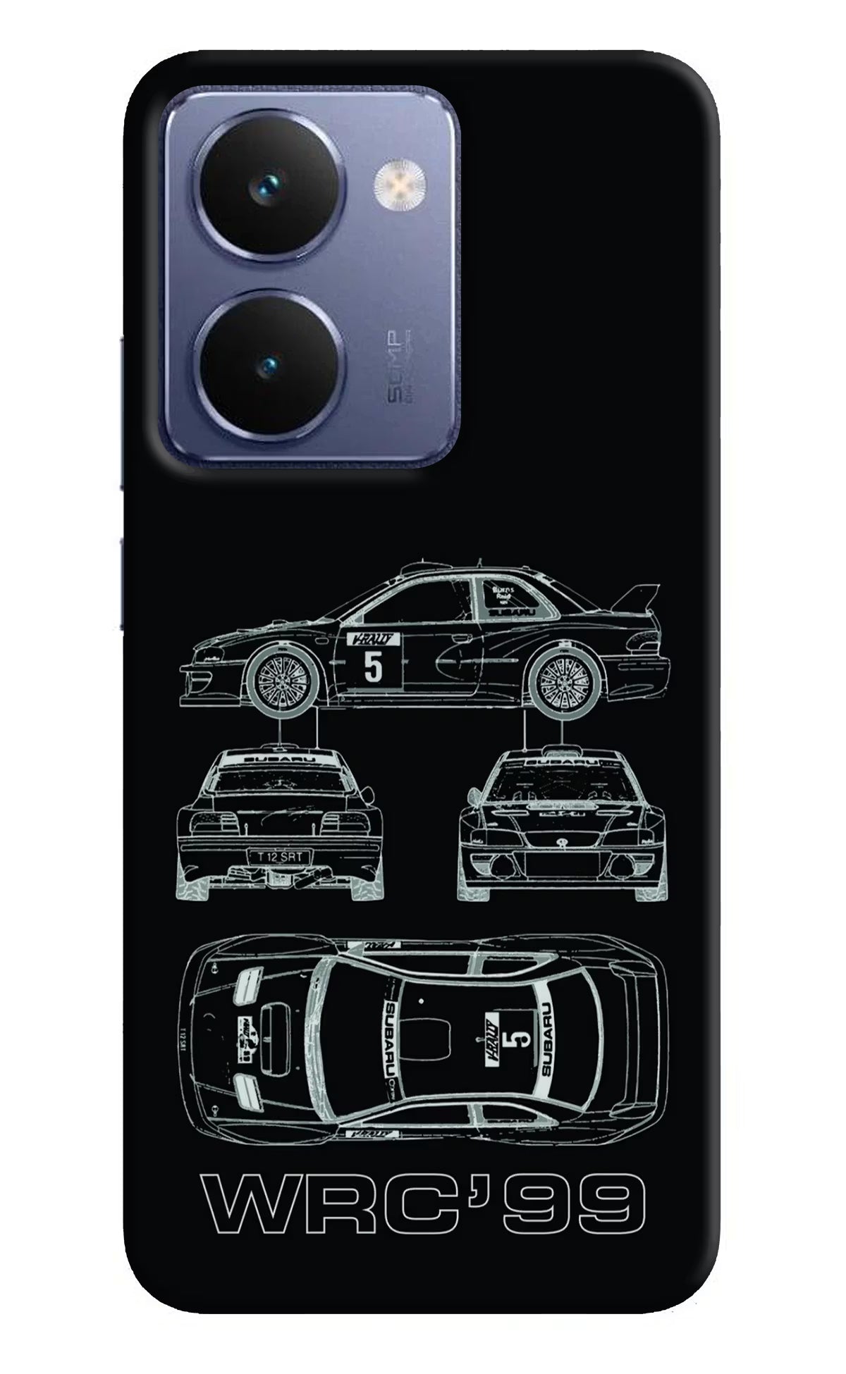 WRC'99 Realme P3 Ultra 5G Hard Case Back Cover by Casekaro
