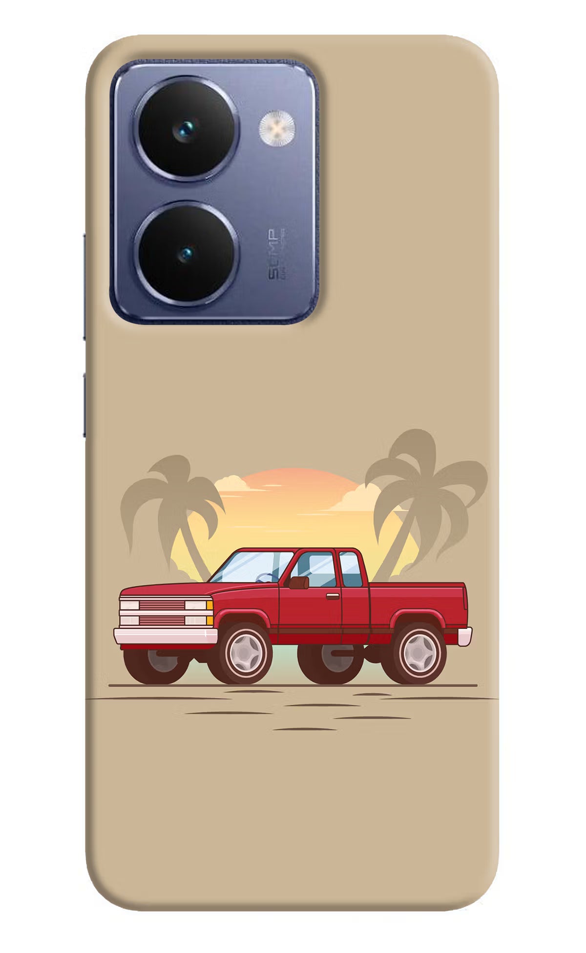 Desert Classic Drive Realme P3 Ultra 5G Hard Case Back Cover by Casekaro